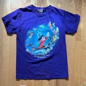 Disney World Purple Graphic Tee